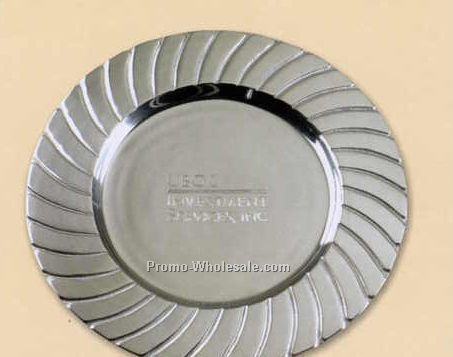 Avondale Round Pewter Plate - 13" Diameter