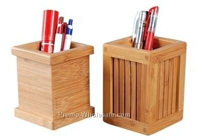 Bamboo Pencil Holder