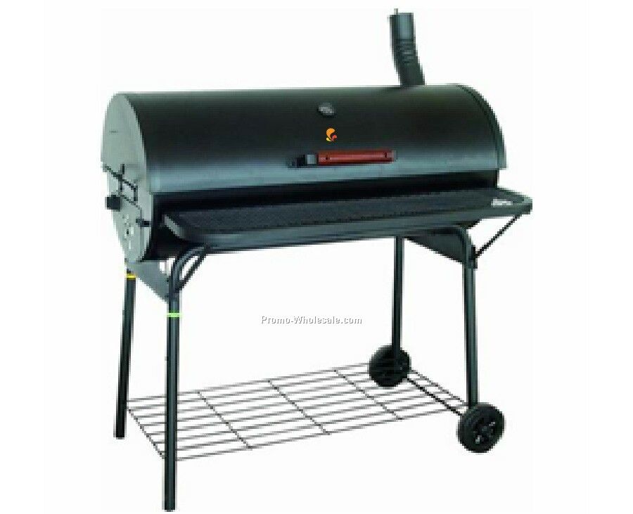 Barbecue Grill - Barrel Stye With Chimney