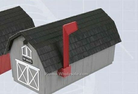 Barn Series Mailboxes - Gray (Blank)