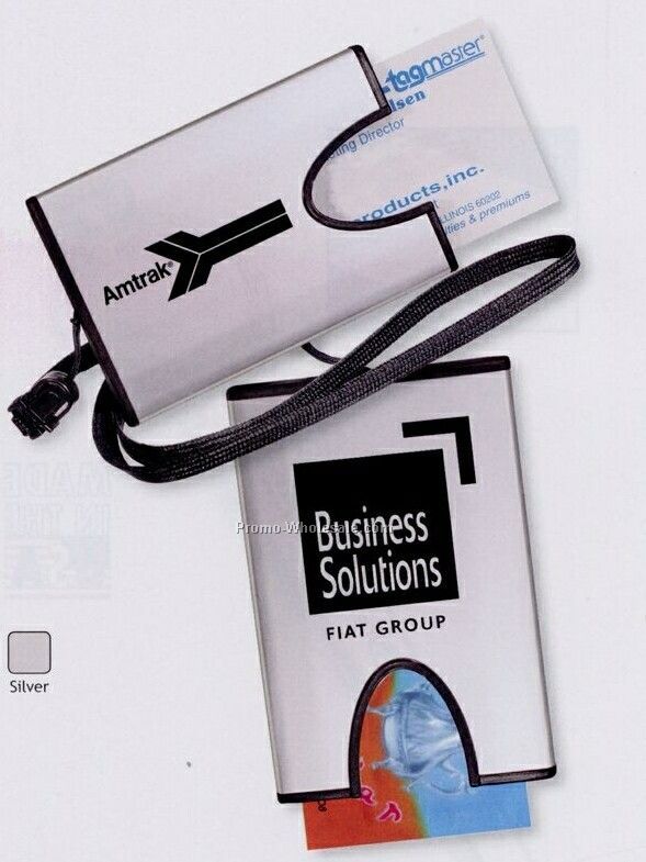 Business Card Holder On A Rope (Standard Shipping)