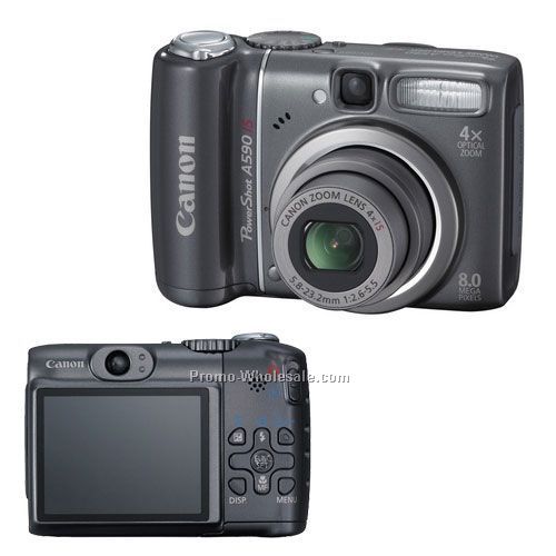 Canon 8.0 Megapixel Powershot Digital Camera With 19 Shooting Modes