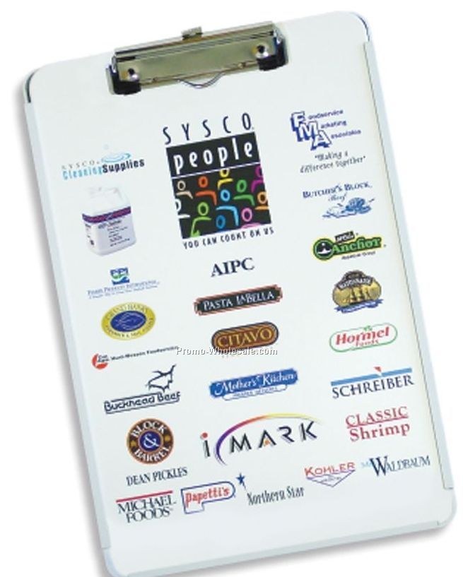 Clipboard With Storage Box - Rectangle Plastic Clip (9"x13"x3/4")