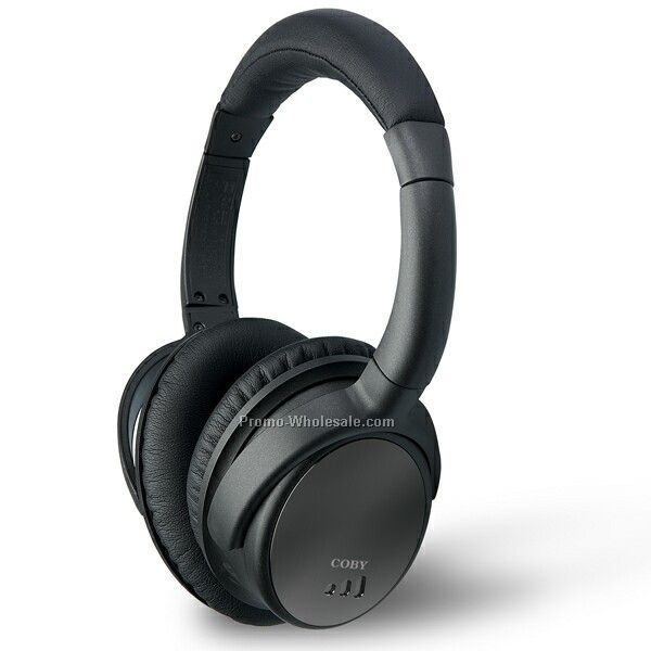 Coby High Performance Noise Cancellation Digital Stereo Headphone