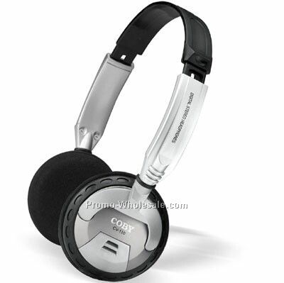 Coby Super Bass Digital Stereo Headphones With Swivel Ear Cups