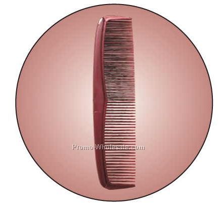 Comb Badge W/ Metal Pin (2-1/2")