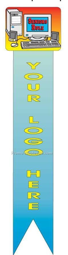 Computer Bookmark W/ Black Back