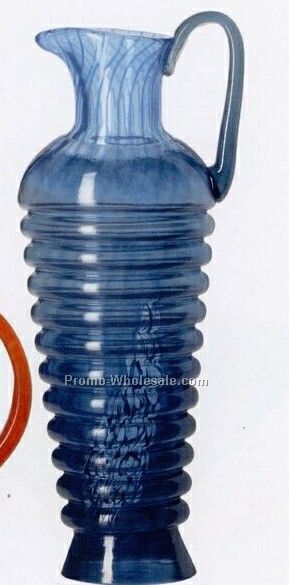 Corfu Blue Pitcher (16")