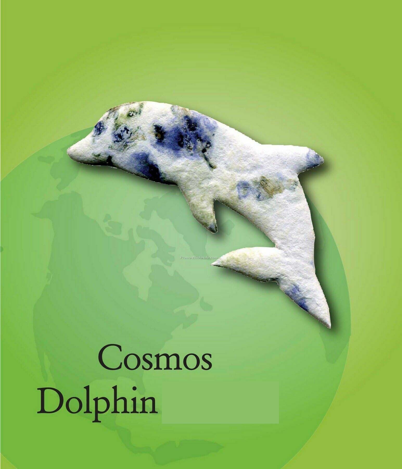 Cosmos Dolphin Handmade Seed Plantable Mini