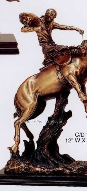 Cowboy Figurine W/Horse