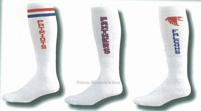 Custom Over The Calf, Tube, Or Heel & Toe Socks (7-11 Medium)