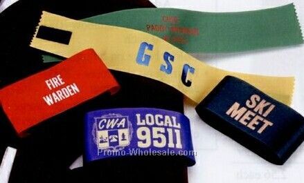 Custom Print Armband W/ Velcro (3"x16")