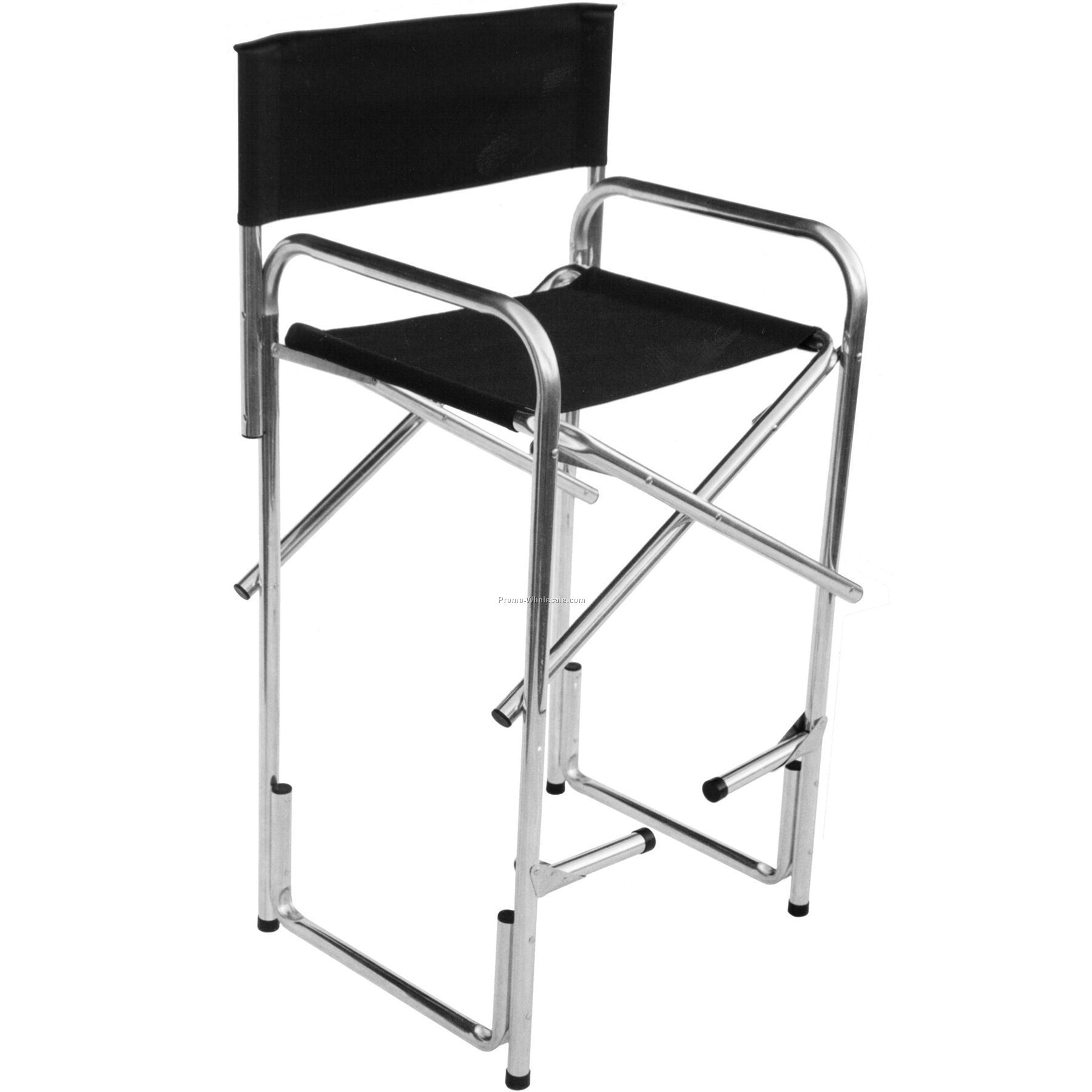 Deluxe Bar Height Aluminum Director Chair - Us Made