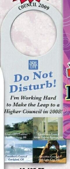 Do Not Disturb Or Custom Message Sign (Rounded Top)
