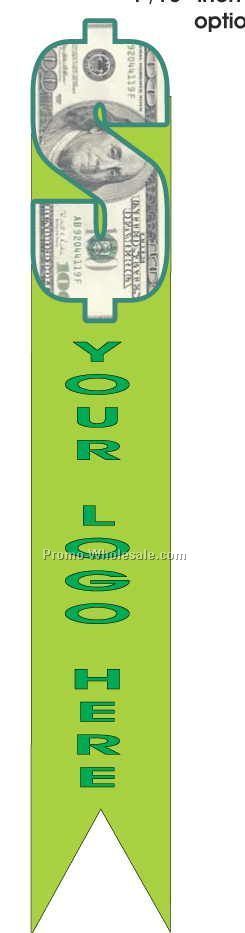 Dollar Sign $100 Bill Bookmark