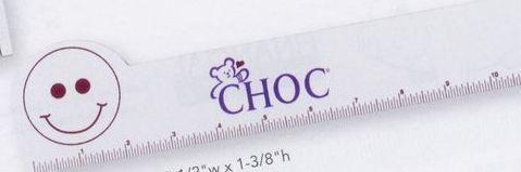 Econ-o-line 12" Shaped Ruler (Happy Face)