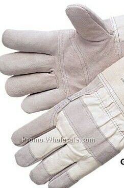Economy Shoulder Split Cowhide Work Gloves (Large)