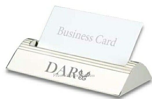 Essentials Lucente I Business Card Holder 4-1/2"x2"x3/4"