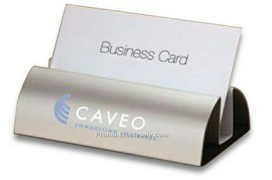 Essentials Mono Weighted Business Card Holder 3"x2-1/4"