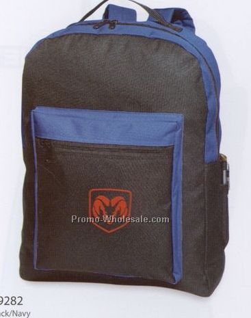 Euro Polyester Backpack (Blank)