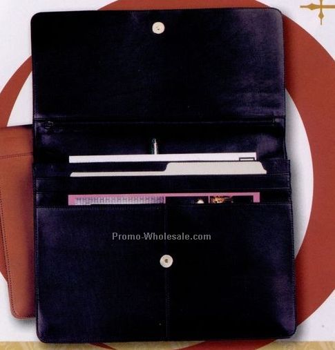 Genuine Leather Underarm Portfolio