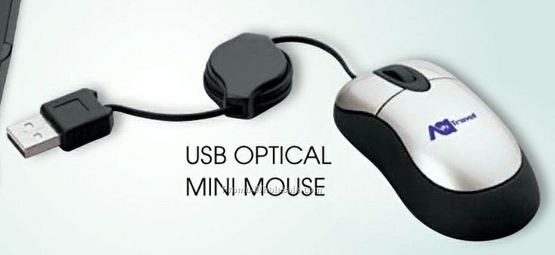 Giftcor USB Optical Mini Mouse 3"x1-1/4"