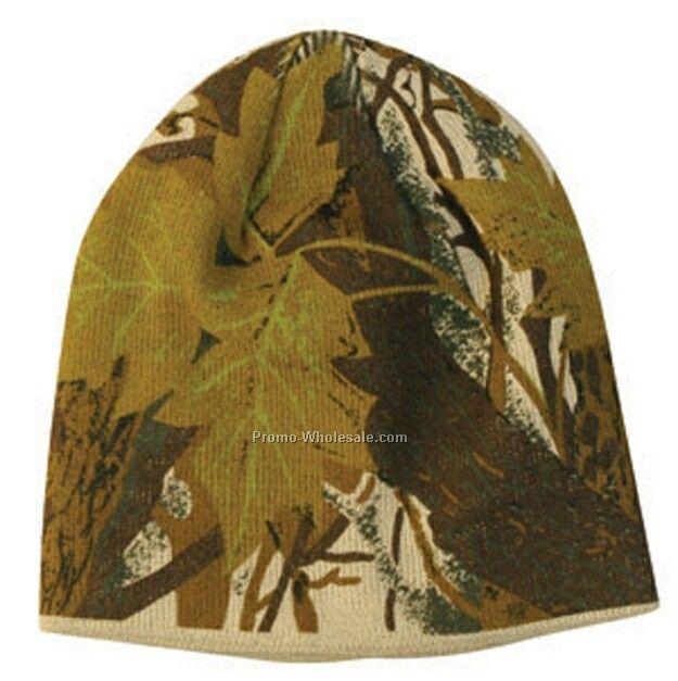 Greentree Camo Beanie Hat