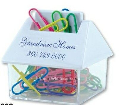 House Paper Clip Dispenser