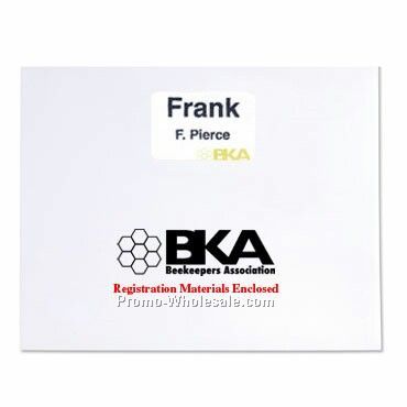 Huge Registration Envelopes - 2 Color (White)