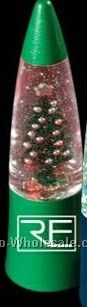 Imprintable Christmas Tree Rocket Lamps (10 Days)