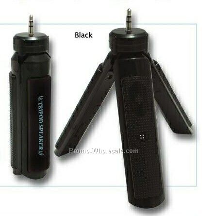 Ipod/ Mp3 Tripod Speaker W/ Extra Adapter