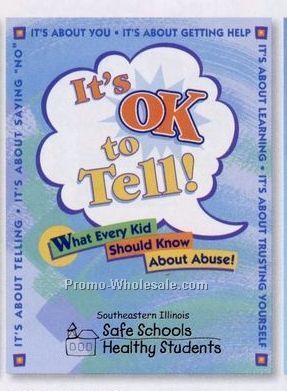 It's Ok To Tell! Educational Activities Book