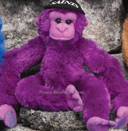 Jr. Clinger Purple Monkey (12")