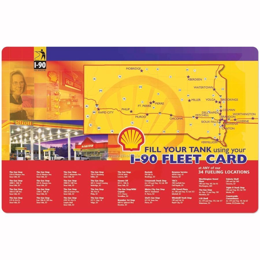 Krystex Surface Ultra-thin Counter Mat (11"x17" Or 11" Round)