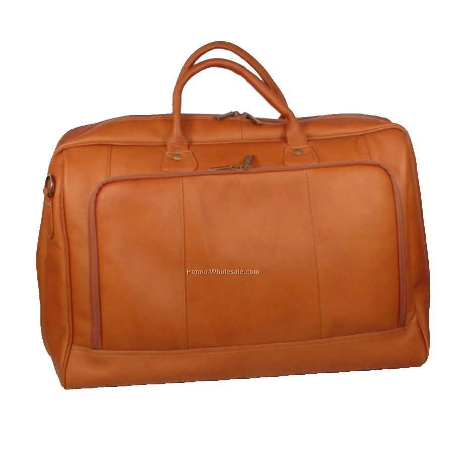 Large Leather Travel Bag