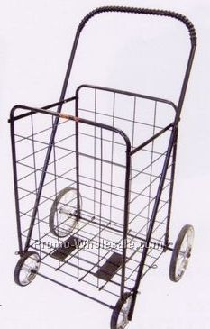 Large Stationary Shopping Cart