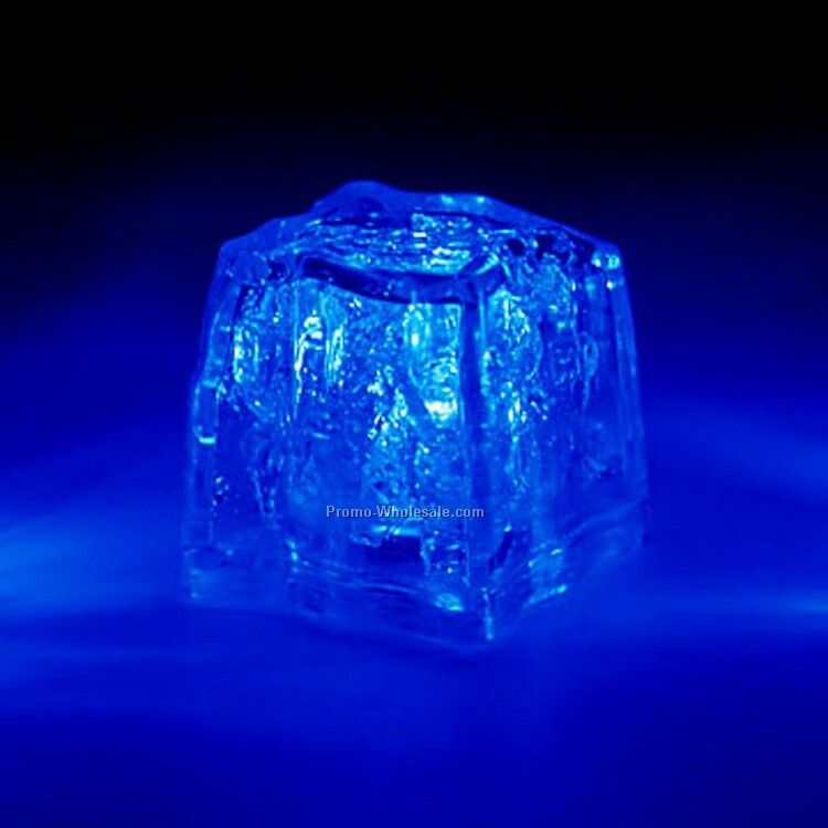 Light Up Ice Cube (3 Function) - Blue