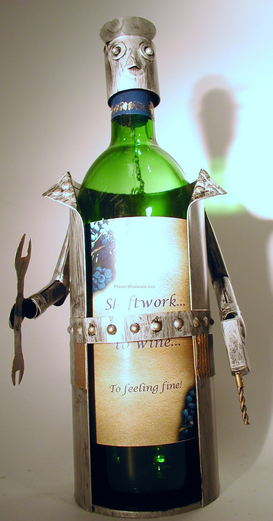 Mechanic / Construction Worker Motif Wine Caddy