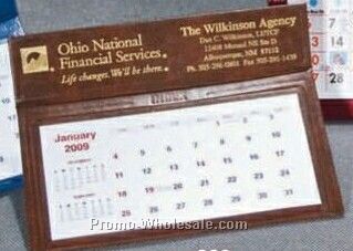 Medallion Desk Calendar