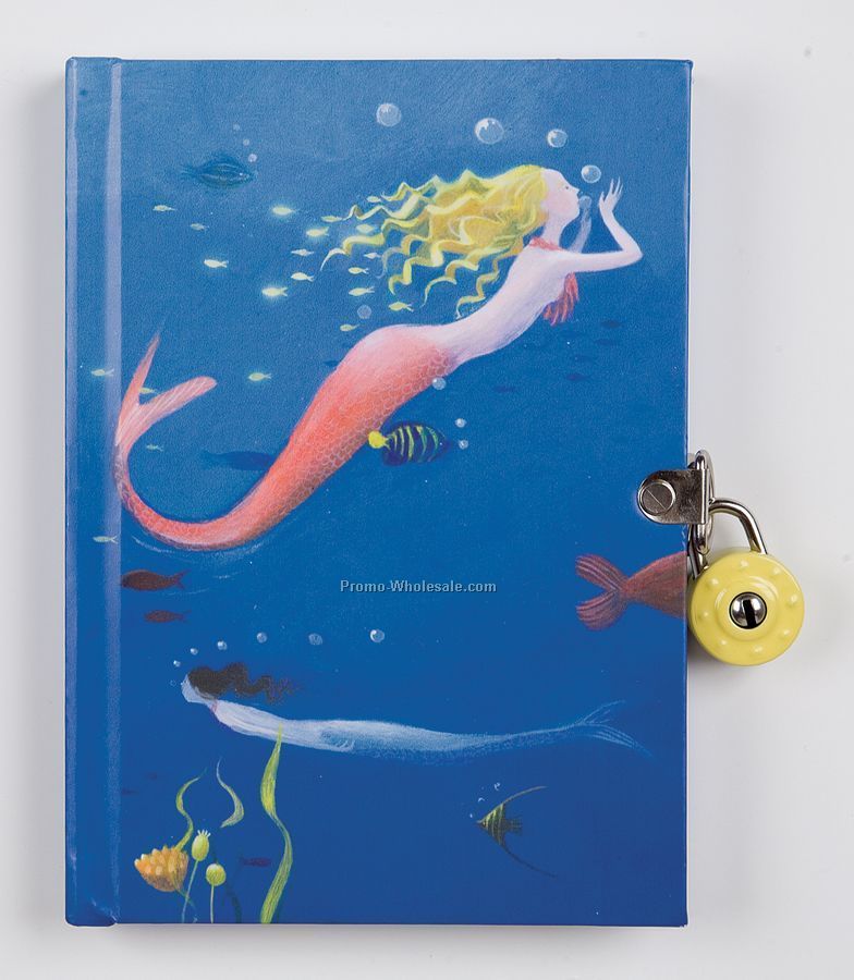 Mermaid Locked Diary