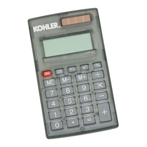 Mini Desk Calculator With Battery & Solar Power
