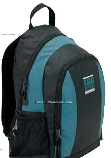 Mondiale Blue Backpack 12"x17"x6"