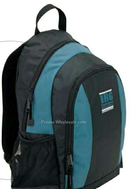 Mondiale Blue Backpack 12"x17"x6"