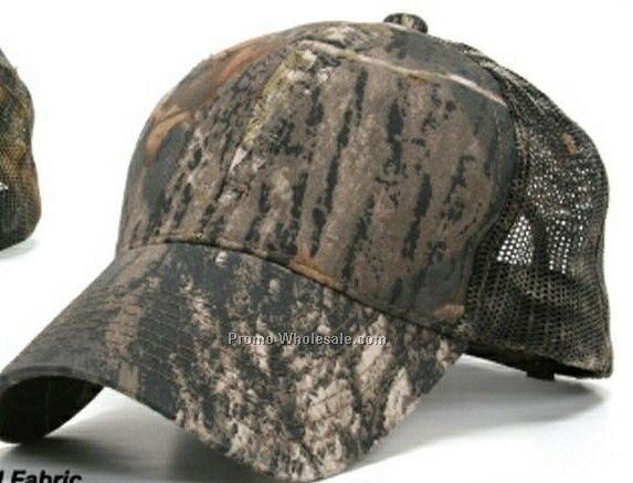 Mossy Oak Hunter Camo Trucker Cap