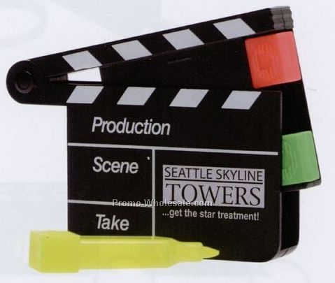 Movie Slate Highlighter - Factory Direct (8-10 Weeks)