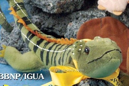 Nature Pal Beanie Iguana (7")