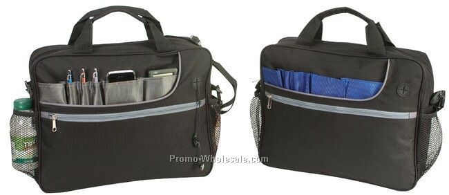 New Style Deluxe Briefcase (15-1/2"x12-1/2"x4")