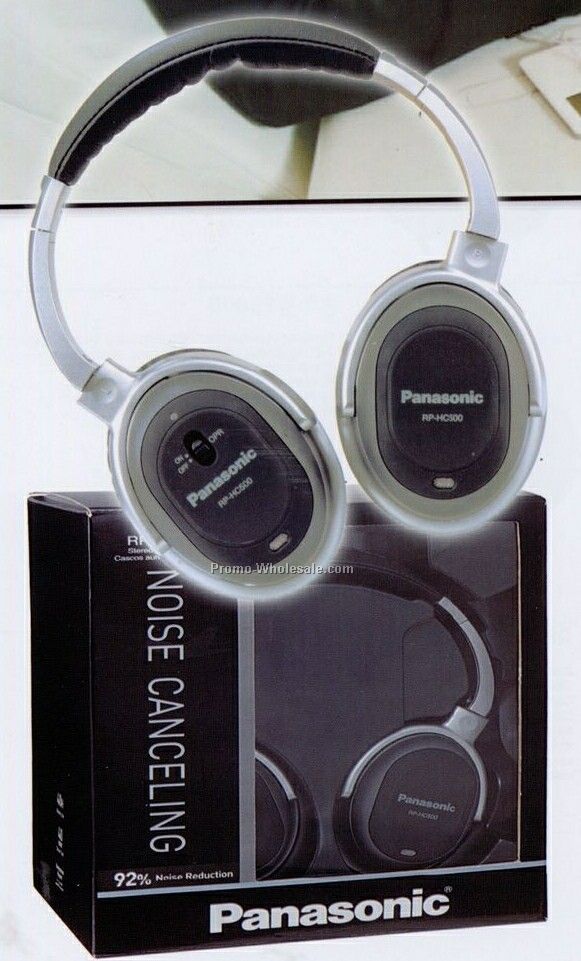 Panasonic Noise Canceling Headphones (92% Reduction)