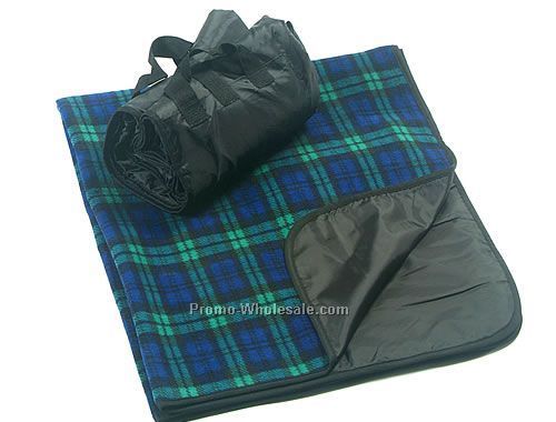 Picnic Blanket - Plaid Fleece