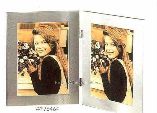 Picture Frame Collection Simple Silver (5"x7" Double)